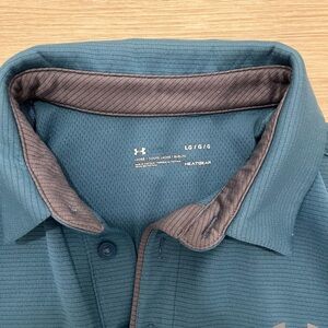Under Armour Teal Polo Shirt, amazing condition
